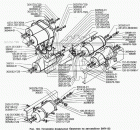 130-3513080-10 Кронштейн воздушного баллона(ресивера) L=175 s=66 4отв.ф10 ЗИЛ